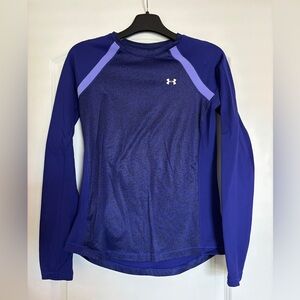 Purple long sleeve shirt